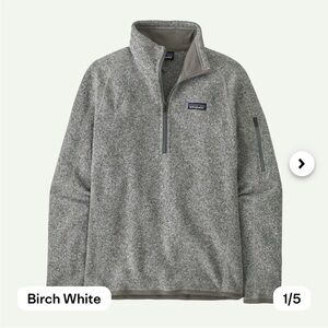 Patagonia ‘Better Sweater’ 1/4- Zip Fleece Pullover